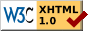 Valid XHTML 1.0!